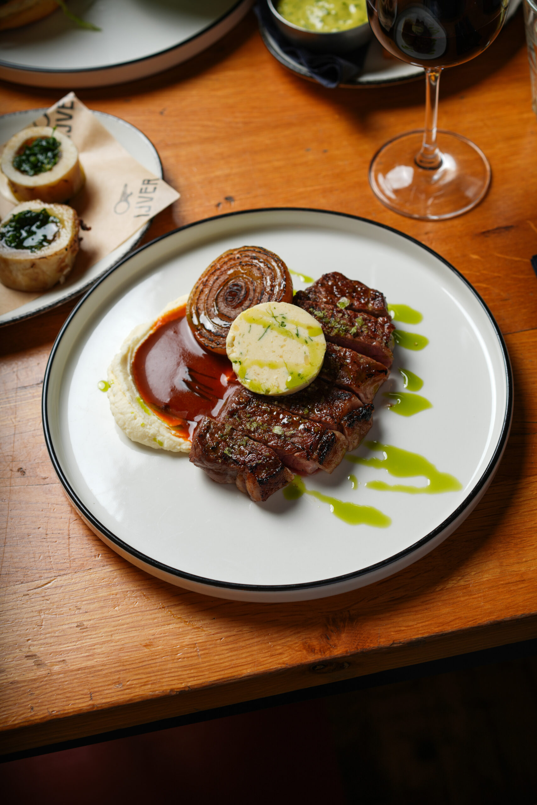 Ijver diner gegrilde entrecote